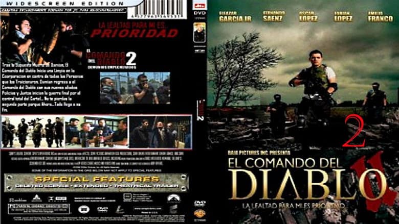 Backdrop from Comando del Diablo 2