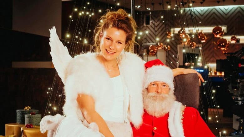 Backdrop from Christmas on the Runway