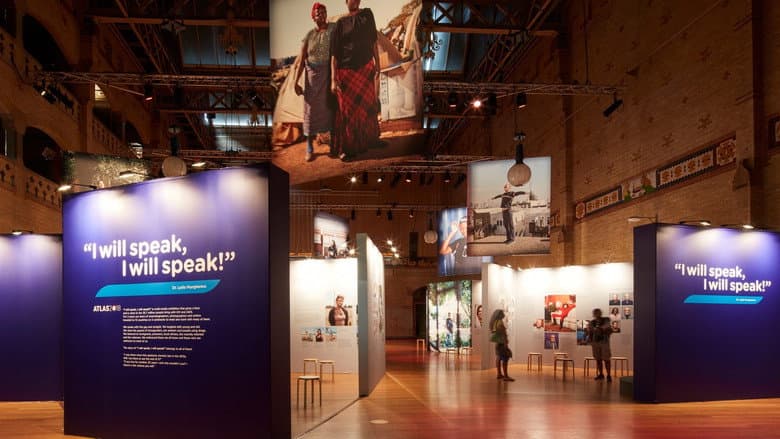 Backdrop from I Will Speak, I Will Speak