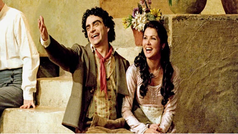 Backdrop from Donizetti: L'elisir d'amore