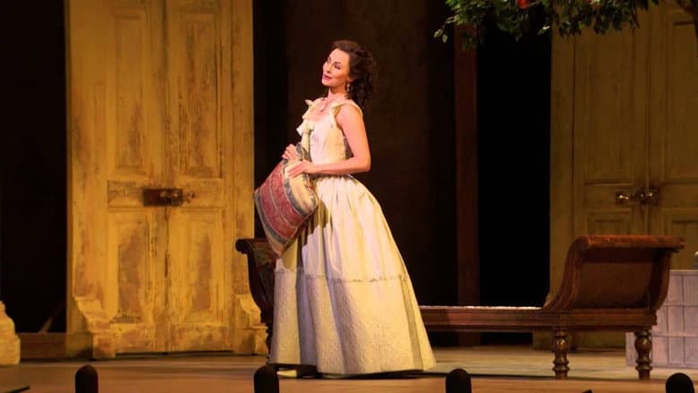 Backdrop from The Metropolitan Opera: Il Barbiere di Siviglia