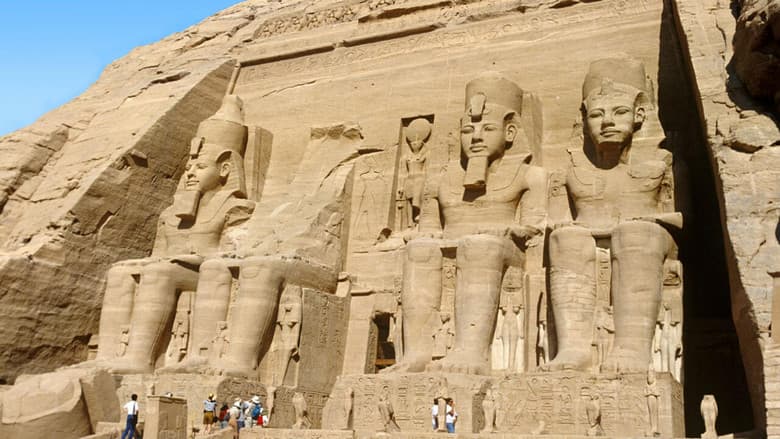 Backdrop from When Champollion Meets Ramses II
