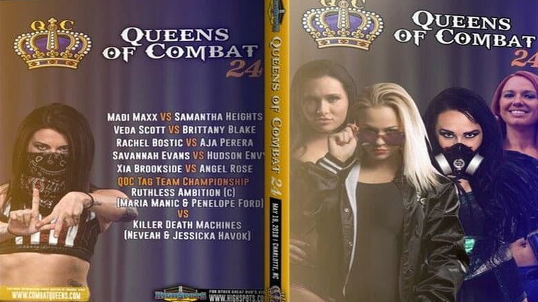Backdrop from Queens Of Combat QOC 24