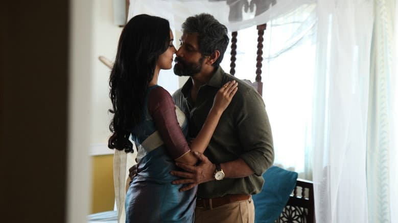 Backdrop from Dhruva Natchathiram: Chapter One – Yuddha Kaandam