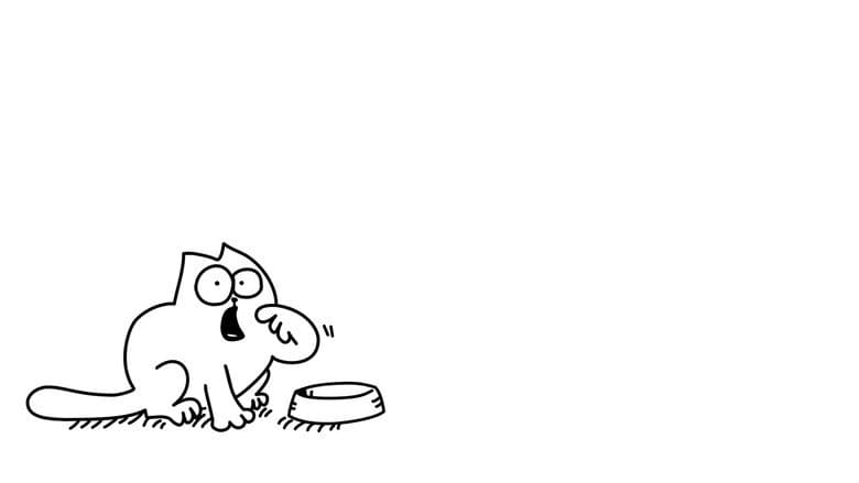 Backdrop from Simon’s Cat