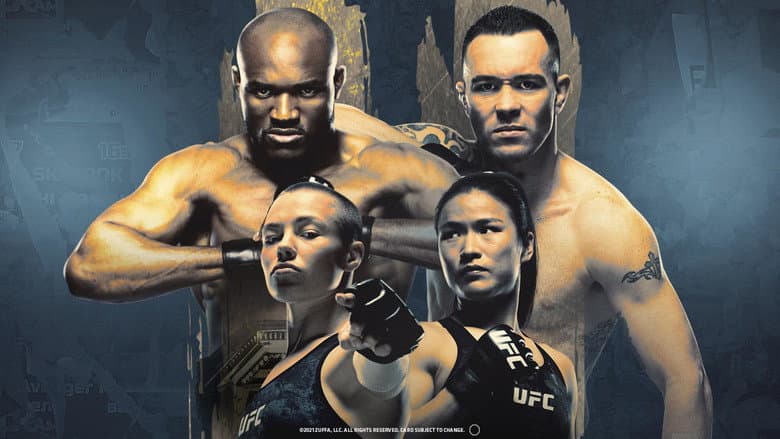 Backdrop from UFC 268: Usman vs. Covington 2
