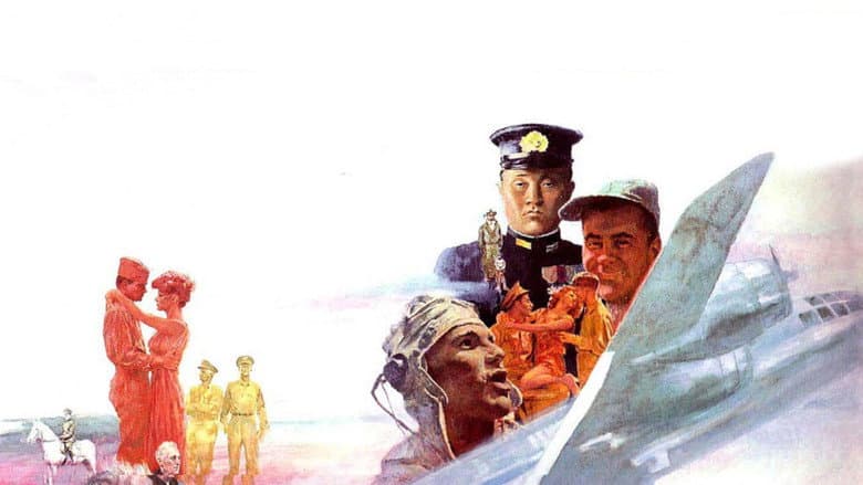 Backdrop from Enola Gay: The Men, the Mission, the Atomic Bomb