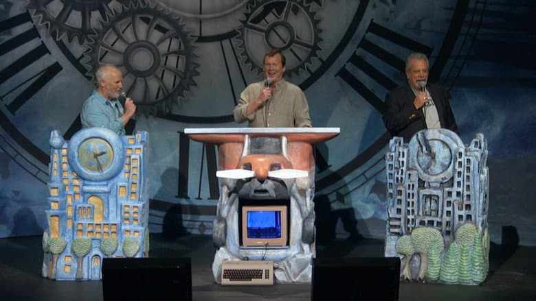 Backdrop from RiffTrax Live: Time Chasers