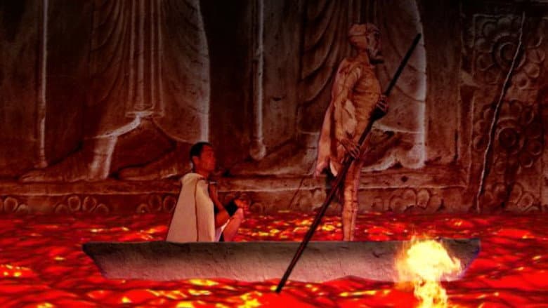 Backdrop from The King Who Sought Immortality