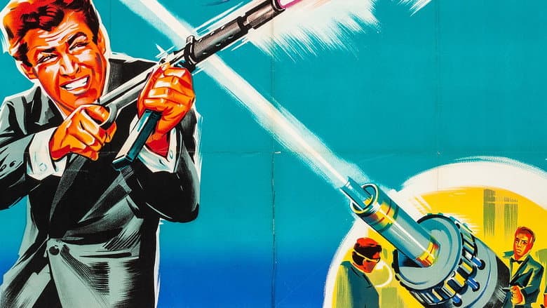 Backdrop from Danger!! Death Ray