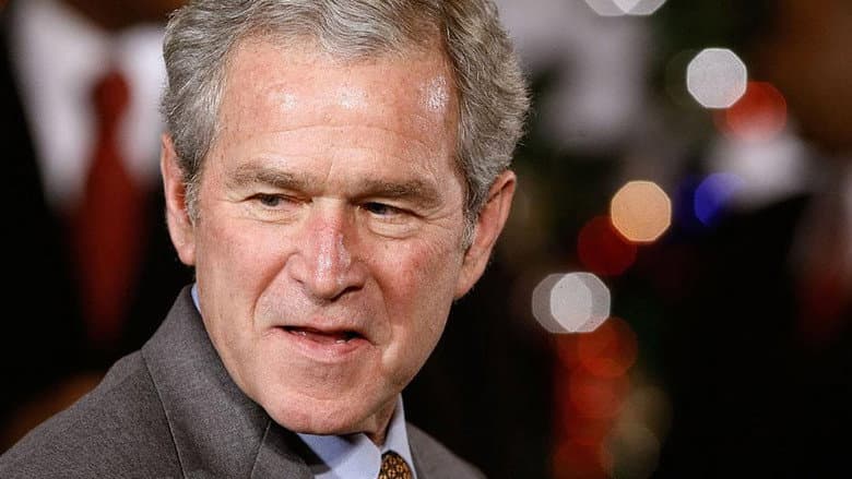 Backdrop from Bushisms