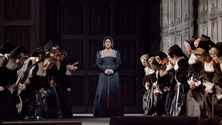 Backdrop from The Metropolitan Opera: Anna Bolena