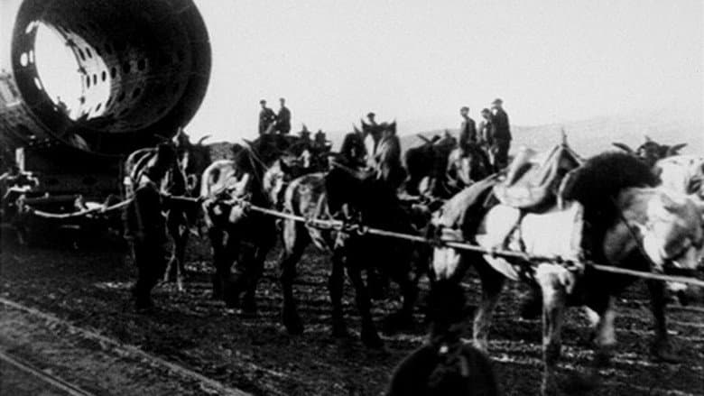 Backdrop from Transport of a Turret by a Team of 60 Horses