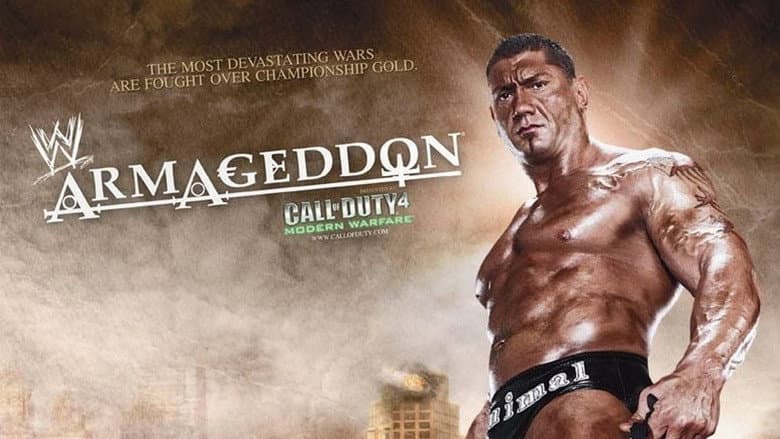 Backdrop from WWE Armageddon 2007