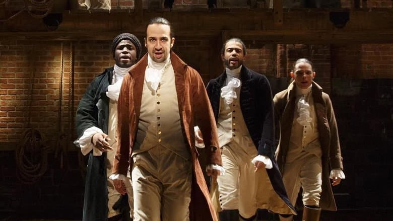 Backdrop from Hamilton: One Shot to Broadway