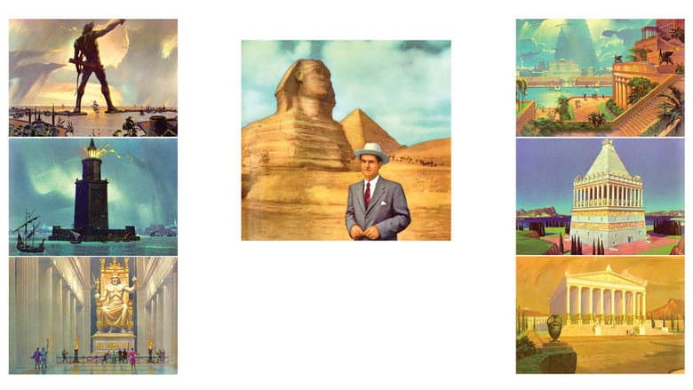 Backdrop from Seven Wonders of the World