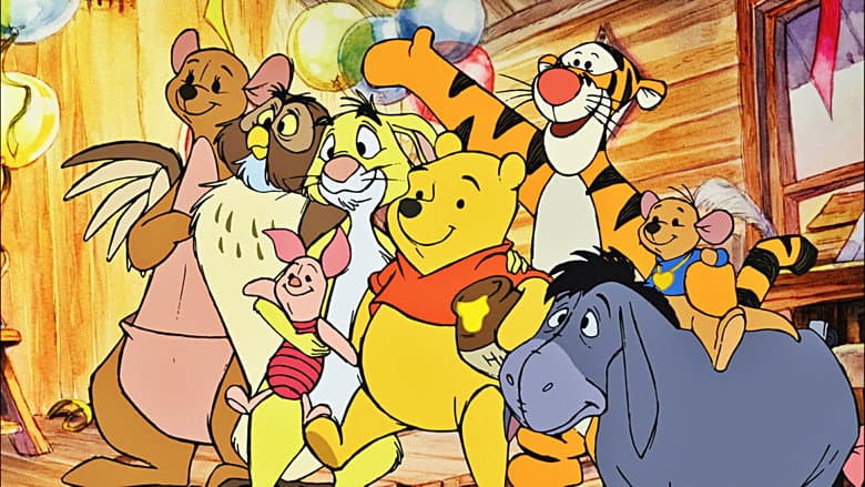 Backdrop from Winnie the Pooh and the Honey Tree