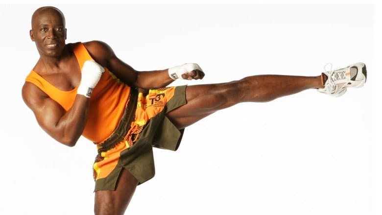 Backdrop from Billy Blanks' Tae Bo: 8-Minute Workout