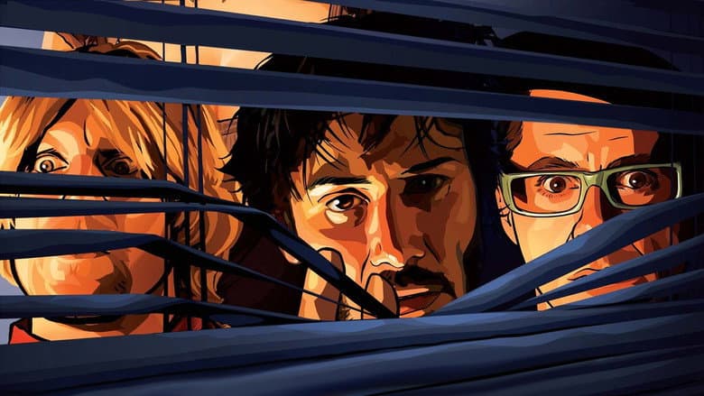 Backdrop from A Scanner Darkly