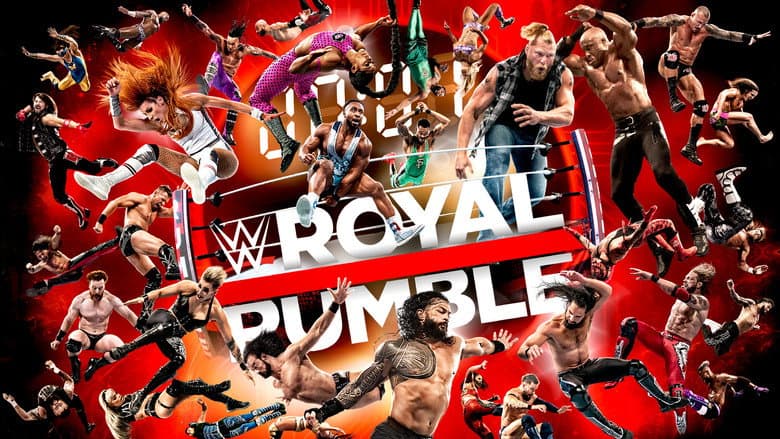 Backdrop from WWE Royal Rumble 2022