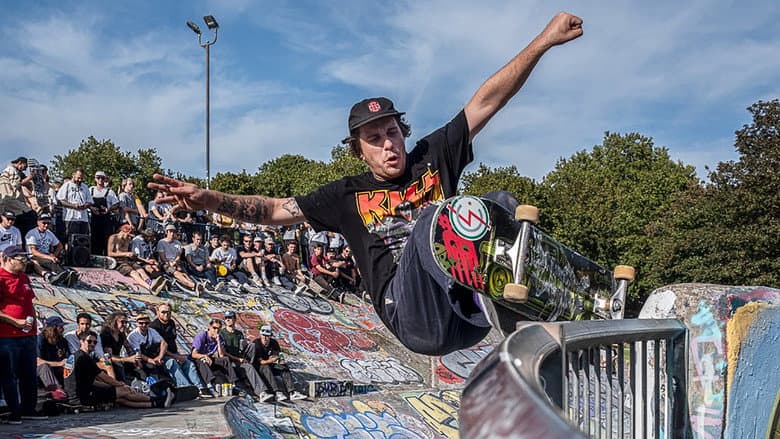 Backdrop from Nothing Meaner: The Story of Dean Lane Skatepark