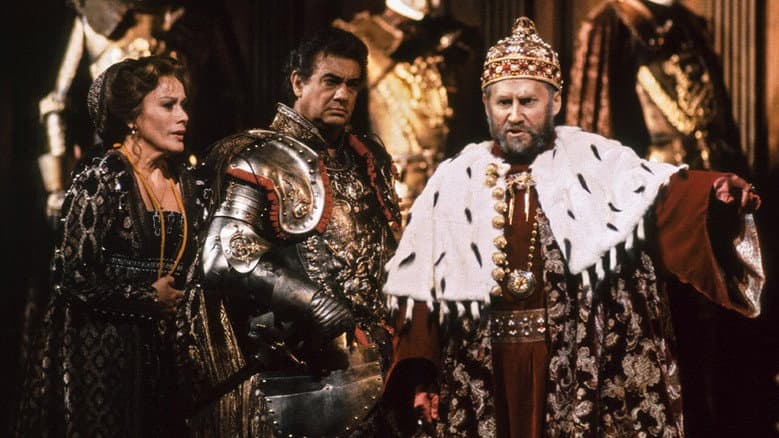 Backdrop from Giuseppe Verdi: Simon Boccanegra