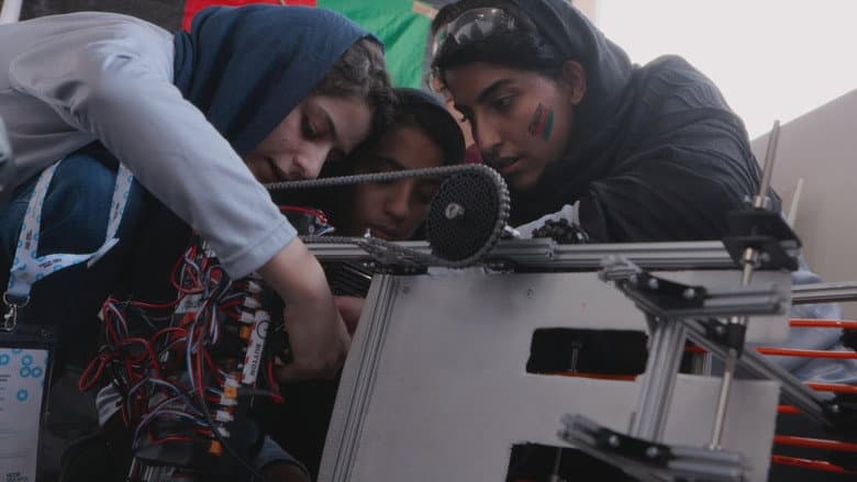 Backdrop from Afghan Dreamers