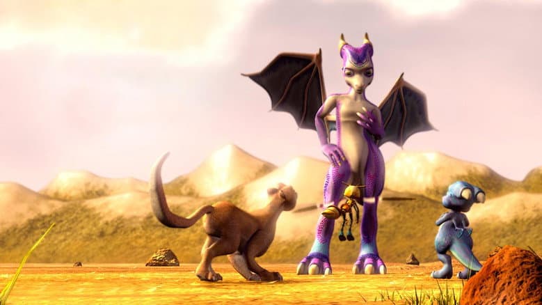 Backdrop from Dragons: Destiny of Fire
