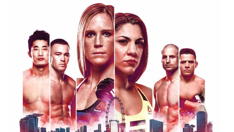 Backdrop from UFC Fight Night 111: Holm vs. Correia