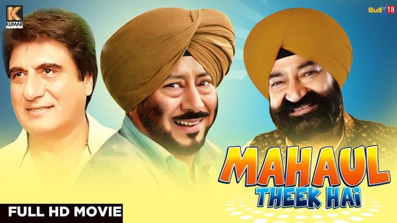 Backdrop from Mahaul Theek Hai