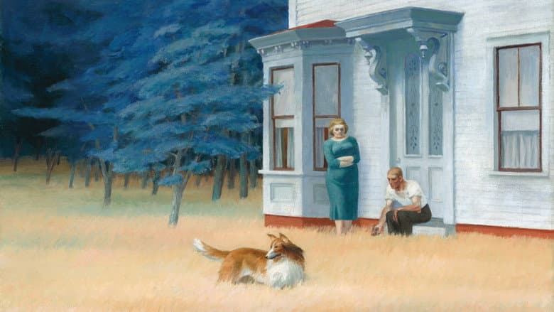 Backdrop from Hopper: An American Love Story