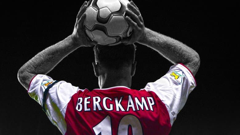 Backdrop from Arsenal Legends: Dennis Bergkamp