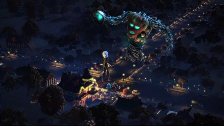 Backdrop from Mutant Pumpkins from Outer Space