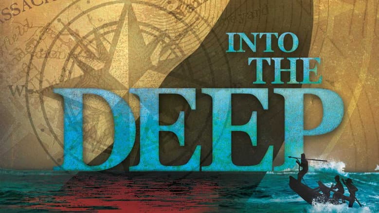 Backdrop from Into the Deep: America, Whaling & The World