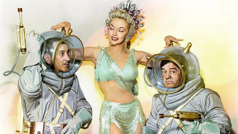 Backdrop from Abbott and Costello Go to Mars