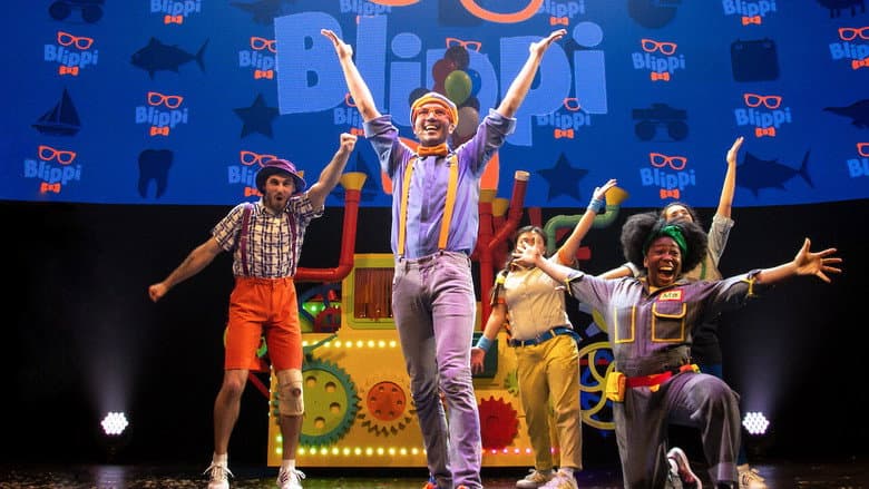 Backdrop from Blippi: The Musical