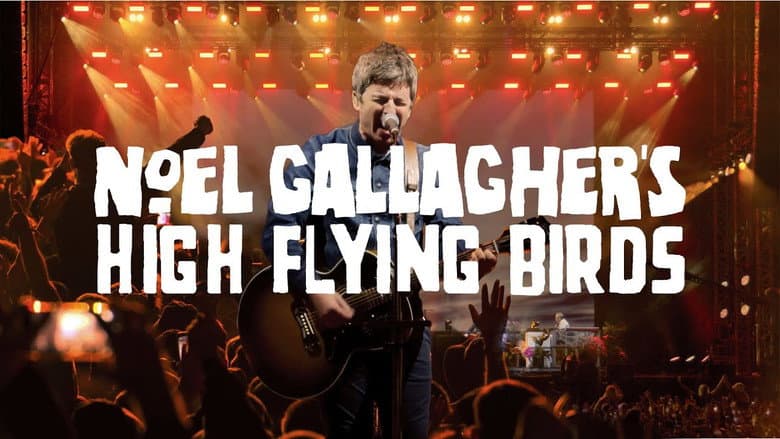 Backdrop from Noel Gallagher's High Flying Birds - Live at Wythenshawe Park, Manchester