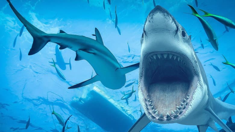 Backdrop from Sharks: Monster of the Media