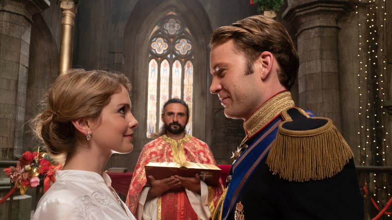 Backdrop from A Christmas Prince: The Royal Wedding