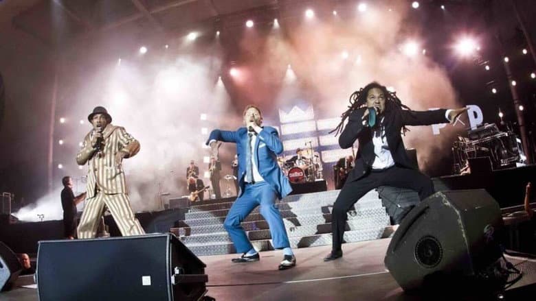 Backdrop from Seeed - Lollapalooza Berlin 2015