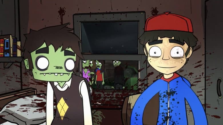 Backdrop from Nate and Steve vs. Zombies
