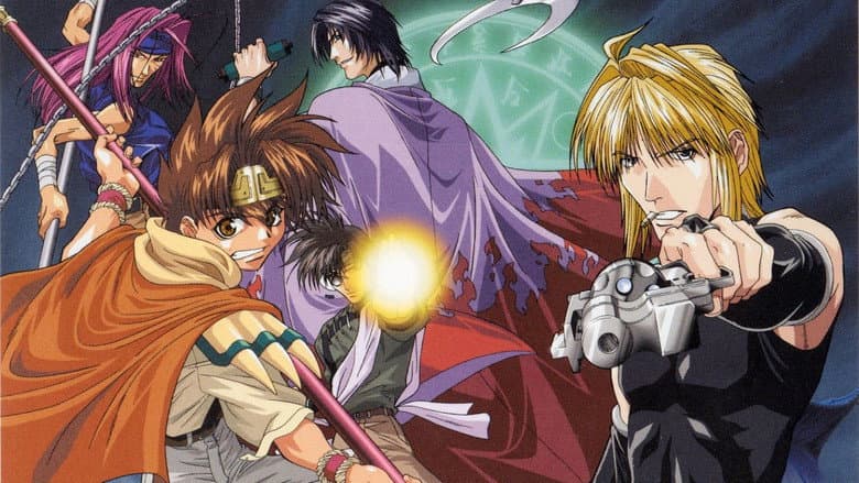 Backdrop from Saiyuki: Requiem