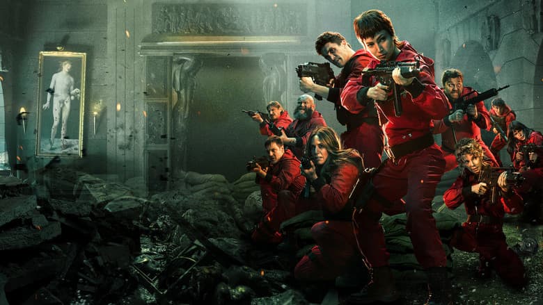 Backdrop from Money Heist