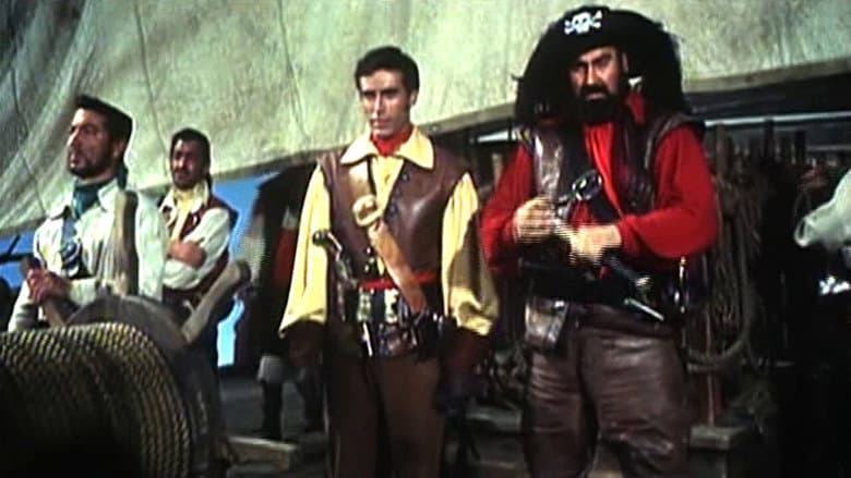 Backdrop from The Masked Man Against the Pirates