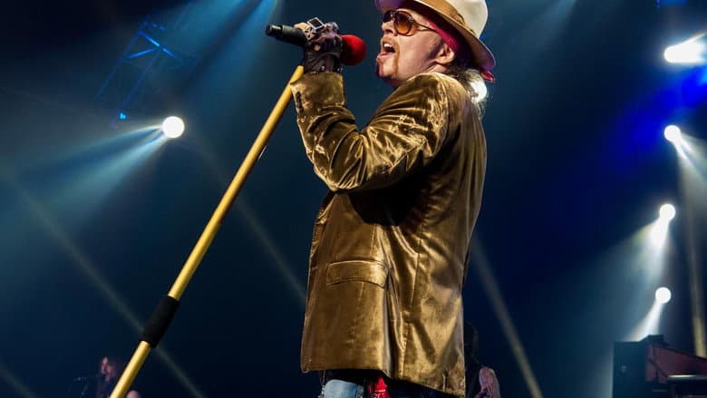 Backdrop from Guns N' Roses: Appetite for Democracy – Live at the Hard Rock Casino, Las Vegas
