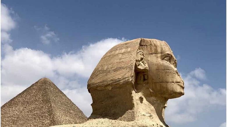 Backdrop from The Mystery of the Sphinx
