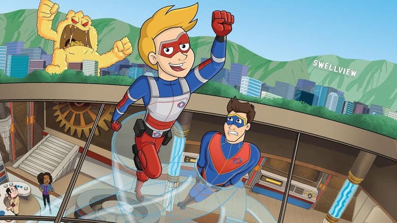 Backdrop from The Adventures of Kid Danger