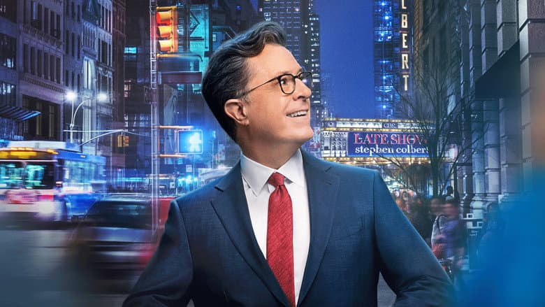 Backdrop from The Late Show with Stephen Colbert