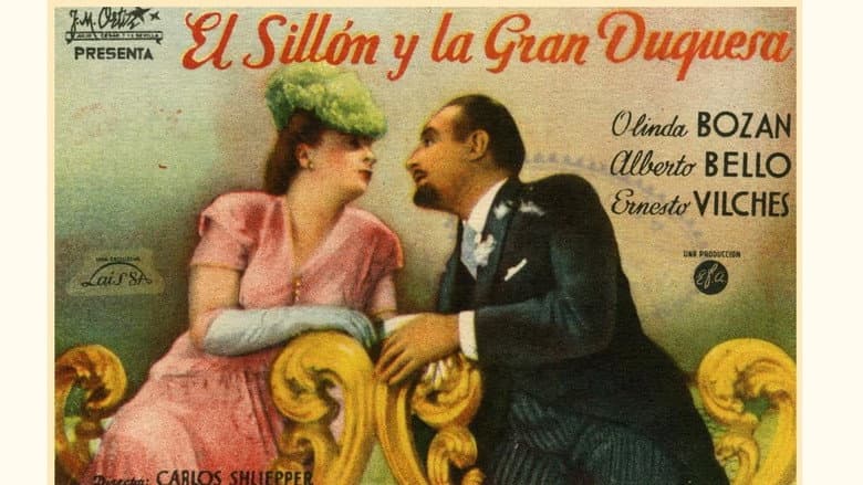 Backdrop from The Armchair and the Grand Duchess