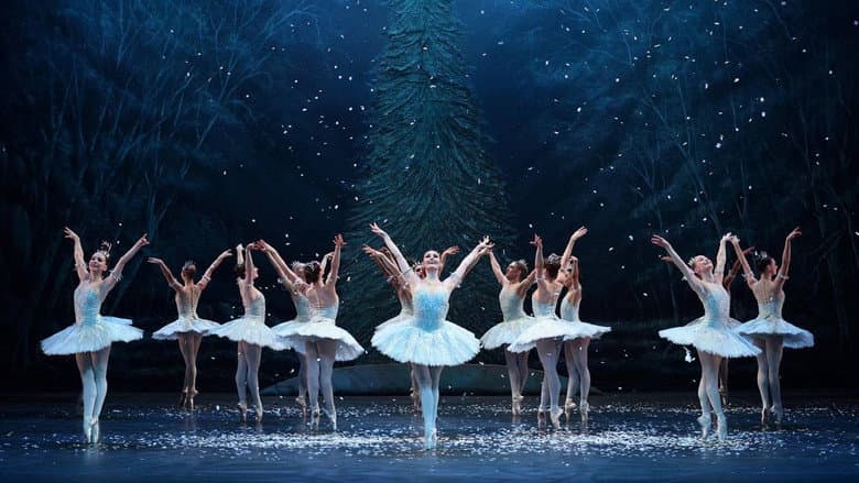 Backdrop from Nutcracker Delights: English National Ballet